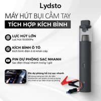 Hút bụi càm tay có tích hợp kích bình Lydsto YM-XCYJDY02 công suất 10000Pa dễ sử dụng tiện lợi - Hàng chính hãng