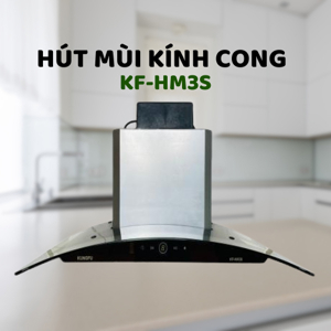 Máy hút mùi kính cong Kungfu KF HM3S
