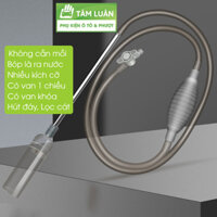 Hút nước bể cá, dụng cụ thay nước bể cá, hút cặn bể cá, dụng cụ bơm hút chất lỏng đa năng TÂM LUÂN Chổi lau tẩm dầu - Dài 2,6m - Phi 12mm