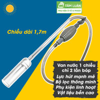 Hút nước bể cá, dụng cụ thay nước bể cá, hút cặn bể cá, dụng cụ bơm hút chất lỏng đa năng TÂM LUÂN Chổi lau tẩm dầu - Dài 1,7m - Phi 13mm