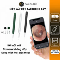 Hút Ráy Tai Camera wifi✔️Chính Hãng✔️ 3 trong 1 có đèn LED, Nội Soi Tai Mũi Họng,Kết Nối Với Điện Thoại , Laptop