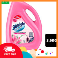 (Hữu cơ thiên nhiên) 1 Nước Lau Sàn Sunlight Lily & Hương Thảo Can 3.6Kg