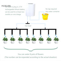 Huxuan Thông Minh Tự Động Tưới Cây Bộ Điều Khiển Hoa Cây Tưới Nhỏ Giọt Thiết Bị Bơm Hẹn Giờ Hệ Thống Làm Vườn Dụng Cụ RFT