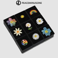 Huy hiệu cài áo kim băng hoa cúc PEACEMINUSONE