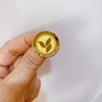 Huy hiệu cài áo Lets Go Herbalife mạ vàng - Q.1 Tp.HCM