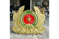 HUY HIỆU CÔNG AN BẰNG NHỰA COMPOSITE