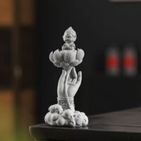 Huyền Thoại Đen Khỉ Vua Khỉ Vua Khỉ Vua Khỉ Trở Lại Bergamot Bàn Sen Làm Vườn Bể Cá Cảnh Quan Để Bàn Trà Đồ Trang Trí Thú Cưng 3.6 ~ 25