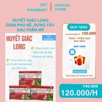 HUYẾT GIÁC LONG - Giảm sưng tấy phù nề bầm tím sau chấn thương, thẩm mỹ - Chóng lành sau thẩm mỹ