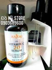 Huyết Thanh Chống Lão Hóa & Chống Nhăn Chống Nếp Nhăn,Anjou Vitamin C Serum for Face-30 ml