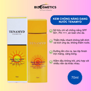 Huyết thanh chống nắng Tenamyd Aqua Sun Serum SPF50/PA++ 70ml