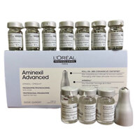 Huyết thanh chống rụng tóc AMINEXIL ADVANCED Omega 6 L'oreal 10x6ml ( New 2022 )
