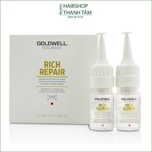 Huyết thanh đặc Trị Tóc Hư Tổn Goldwell Dualsenses 12x18ml