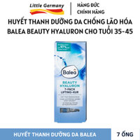 Huyết thanh dưỡng da chống lão hóa Balea Beauty Hyaluron cho tuổi 35-45 - Nâng cơ, làm mờ các nếp nhăn - hàng Đức