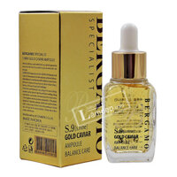 Huyết Thanh Dưỡng Trắng Và Trị Nám Da Bergamo Specialis S.9 Gold Caviar Ampoule