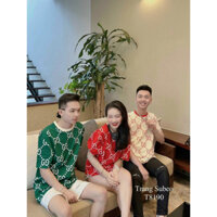 HV -[XẢ KHO] Áo Phông thụng Dáng Rộng GG, Áo Phông Nam Nữ Chất Cotton Mặc Siêu Mát, Mẫu Hot 2023