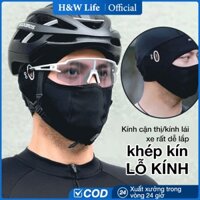 HW Mũ Trùm Đầu Chống Nắng Chống UV Chống Bụi Bảo Vệ Mặt Bằng Lụa Băng Dùng Đi Xe Máy,Đạp Xe,Đi Bộ,Đeo Hàng Ngày, Du Lịch