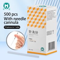 Hwato (500 Cái / hộp) Kim Châm Cứu Có Ống Kim Châm Cứu Ống Châm Cứu