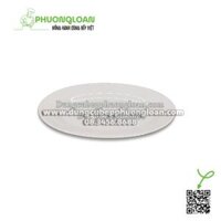 HX 117 Đĩa nhựa phíp Oval (Trắng)