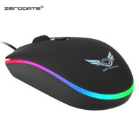 HXSJ Zerodate S900 1600Dpi Usb Chơi Game Quang Có Dây Cho Máy Tính Xách Tay Pc Rgb Led Chuột Đèn Nền