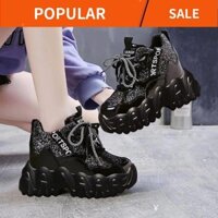 Hy3 ❤Sepatu wanita kasut perempuan giày thể thao sepatu perempuan 2020 mùa thu đông INS xu hướng lưới mới màu đỏ tóc cũ sh