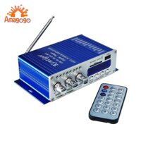 Hy502 2CH i Bộ khuếch đại âm thanh nổi Hỗ trợ FM / MP3 / DVD cho xe máy