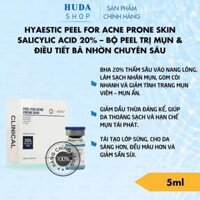 Hyaestic Peel For Acne Prone Skin Salicylic Acid 20% – Bộ peel trị mụn & điều tiết bã nhờn chuyên sâu