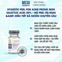 Hyaestic Peel For Acne Prone Skin Salicylic Acid 20% – Bộ peel trị mụn & điều tiết bã nhờn chuyên sâu
