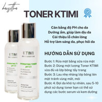 Hydrating Toner nước hoa hồng cân bằng độ pH cho da - KTIMI - BacsiHoa