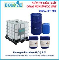 Hydrogen Peroxide (H₂O₂) 50% – Oxy già công nghiệp đậm đặc dùng trong xử lý nước, dệt nhuộm, hóa chất