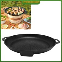Hydrogen065 Grill pan vỉ nướng aluminum hợp kim chống xói mòn điện di động BBQ Khay lò nướng cho nhà ngoài trời Picnic Picnic