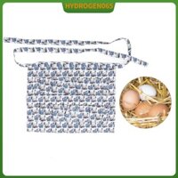 Hydrogen065 Mxzzand thu thập trứng gà APRON 12 POCKETS Trứng thu thập tạp dề đa chức năng miễn phí cho nhà (một loại)