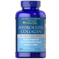Hydrolyzed Collagen 1000mg Puritan’s Pride Lọ 180 Viên Trẻ Hóa Làn Da