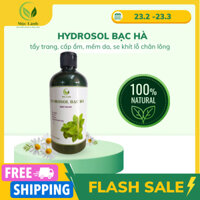 Hydrosol Bạc Hà - Nước Tẩy Trang Tự Nhiên, Cấp Ẩm, Se Khít Lỗ Chân Lông - 500ml