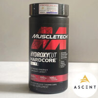 Hydroxycut Hardcore Elite ''Muscletech'' 100 viên : Viên đốt mỡ tăng sinh nhiệt