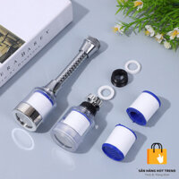 {HYI Daily Necessities} Bộ Lọc Nước, Đầu Lọc Nước Tại Vòi Tăng Áp Xoay 360 Độ Lọc Nước Tại Vòi Chậu