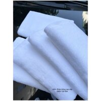 {HYI Daily Necessities} Khăn tắm trắng khách sạn, 60x130cm, xuất dư,sợi CD, nặng 250g