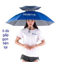 {HYI Daily Necessities} ô đội đầu 2 tầng ô câu cá ô che nắng loại 1