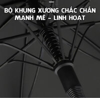 {HYI Daily Necessities} Ô Dù Cỡ Lớn Che Mưa, Che Nắng Chống Tia UV Loại To In Logo Các Hãng Xe Nổi