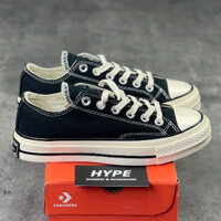 [Hype Sneaker] Giày Converse 1970s Low Black White (Converse Đen cổ thấp) | Phiên bản chuẩn 1:1.