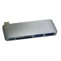 HYPER GN21B-GREY Cổng chuyển HyperDrive USB Type C 5in1 Hub Charg
