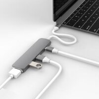 Hyperdrive Usb Type-C Hub With 4k Hdmi & USB 3.0 (Space Gray)