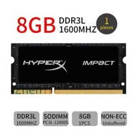 HYPERX Bộ Nhớ 8GB PC3L-12800S DDR3L 1600MHZ 204Pin SODIMM 1.35V Cho Laptop RAM notebook