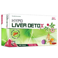 Hypo Liver Detox, hỗ trợ bảo vệ gan, giải độc gan, tăng cường chức năng gan
