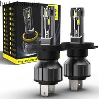 Hys 2 Chiếc 60W 12000LM Canbus Đèn Pha LED H4 H7 H8 H9 H11 H16JP H1 H3 9003 HB2 9005 HB3 9006 HB4 Đèn Sương Mù LED Đèn Lái Xe