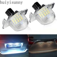 Hys 2 Chiếc Canbus Đèn LED Số Biển Số Đèn Cho Xe Honda Jazz Odyssey Stream Insight CRV FRV HR-V Crosstour 5D DXY