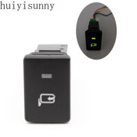 Hys Dành Cho Xe Toyota Camry Prius Corolla Đèn LED Xanh Cánh Gương Nút Gương Chiếu Hậu Gấp Điều Khiển Công Tắc