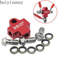 Hys Ống Phanh Thủy Lực Ống Tee Khớp Nối Tee Lắp Tee Kết Nối Cho Xe Máy Bụi Bẩn Hố Xe Đạp ATV Hệ Thống Phanh