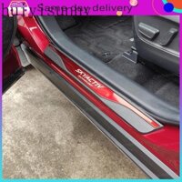 Hys Phụ Kiện Tự Động Cho Xe Mazda 3 6 CX30 CX5 Thép Bên Bước 2013-2024 Cửa Sill Viền Bàn Đạp Bao Dải Bảo Vệ Miếng Dán
