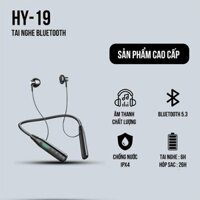 HYT19 Tai Nghe Bluetooth Treo Cổ Trong Tai Tai Nghe Bluetooth 5.2  Âm thanh vòm 360 ° Thể Thao Đeo Cổ Từ Tính Chống Thấm