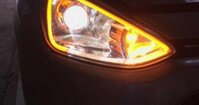 Hyundai i10 độ đèn bi-xenon